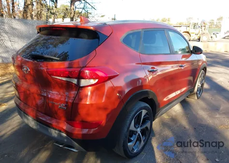 2017 Hyundai Tucson Limited из США, поврежденный, VIN KM8J3CA27HU377373
